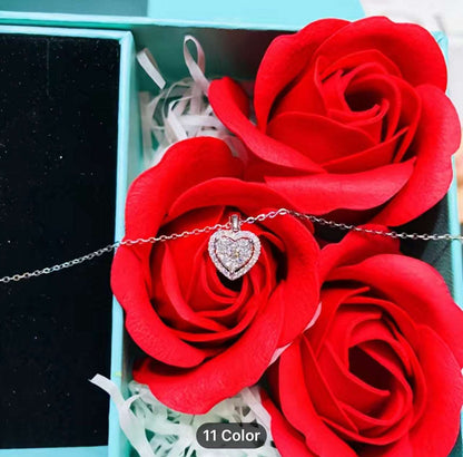 Luxury White Crystal Pendant