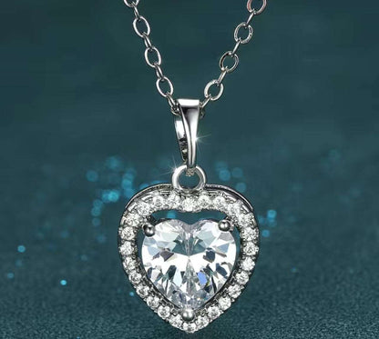 Luxury White Crystal Pendant