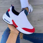 White Sport Sneakers Breathable Running Casual Shoes