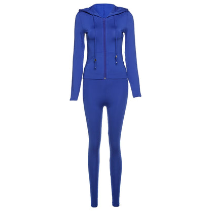 kliou workout bodycon hooded zipper pocket long sleeve tops sporty str