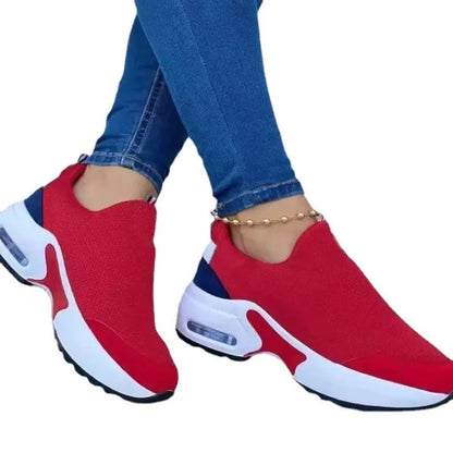 White Sport Sneakers Breathable Running Casual Shoes