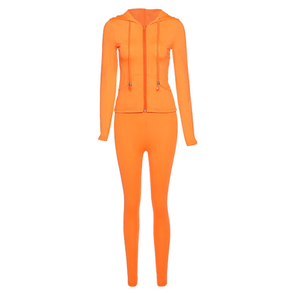 kliou workout bodycon hooded zipper pocket long sleeve tops sporty str